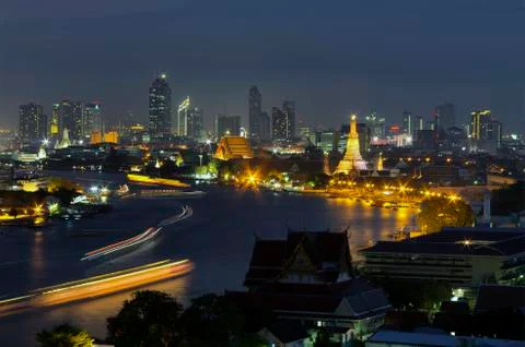 Wat Arun temple Stock Photos