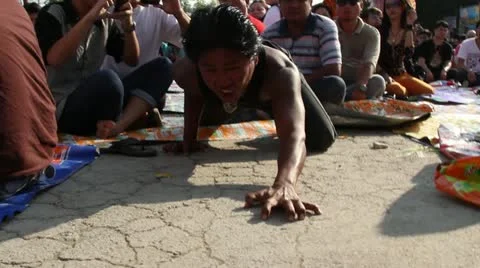 Wat Bang Phra 3384 Stock Footage 22220895
