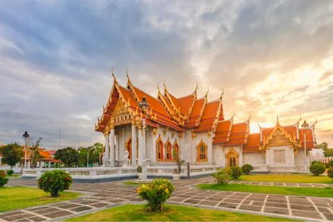 Wat Benchamabophit Stock Photos