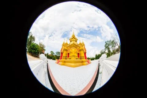 Wat chedi thong Stock Photos