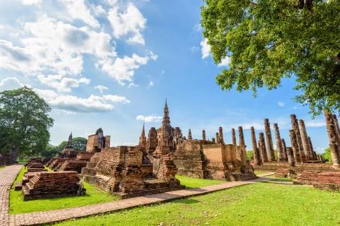 Wat Maha That temple Stock Photos