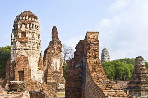 Wat Mahathat Foto stock