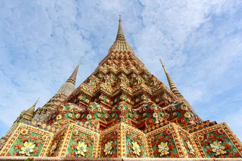 Wat pho Foto stock