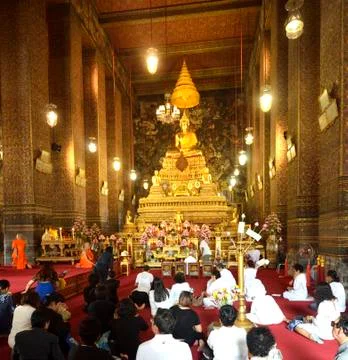 Wat Pho - Temple Foto stock