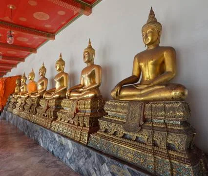 Wat Pho - Temple Foto stock