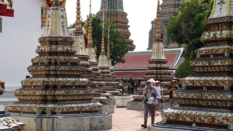 Wat Pho Temple, Thailand. Captured in slow motion 動画素材 101212930