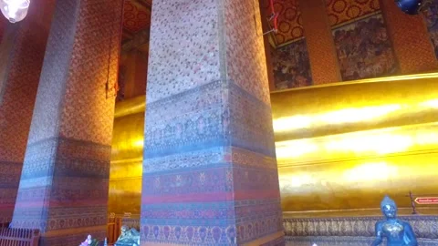 Wat Phra Chetuphon Stock Footage 147441635