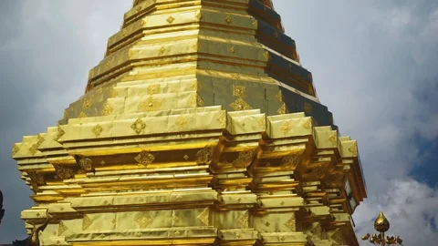 Wat Phra That Doi Sutep - Temple Video stock 122390578
