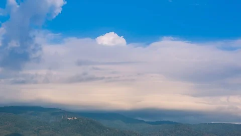Wat Phra That Doi Suthep Temple On Mountain Landmark Of Chiang Mai, Thailand Stock Footage 97613745