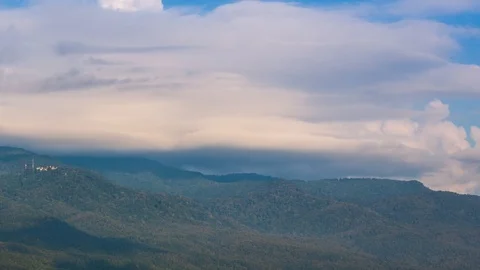 Wat Phra That Doi Suthep Temple On Mountain Landmark Of Chiang Mai, Thailand Stock Footage 97615566
