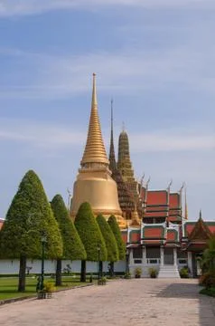 Wat Phra Kaeo 3 Stock Photos