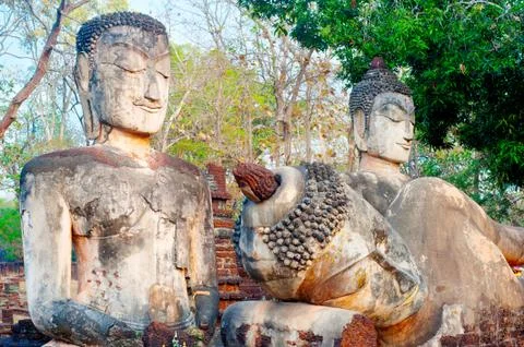 Wat phra kaeo Stock Photos