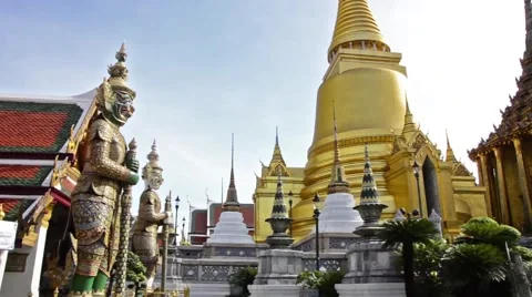Wat Phra Kaew Stock Footage 51084609