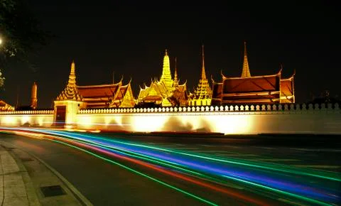 Wat phra kaew Foto stock