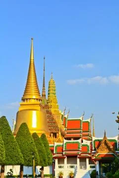 Wat Phra Kaew Stock Photos