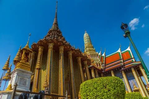 Wat phra kaew . Stock Photos