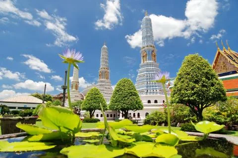 Wat phra kaew. Stock Photos