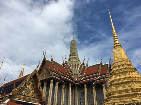 Wat Phra Keaw Foto stock