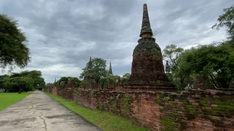 Wat Phra Si Sanphet Stockbeeldmateriaal 208101092
