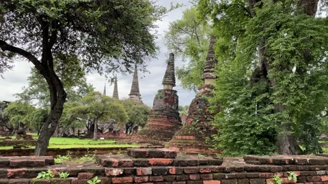 Wat Phra Si Sanphet Stock-Footage 208101315