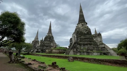 Wat Phra Si Sanphet Stock-Footage 208101320