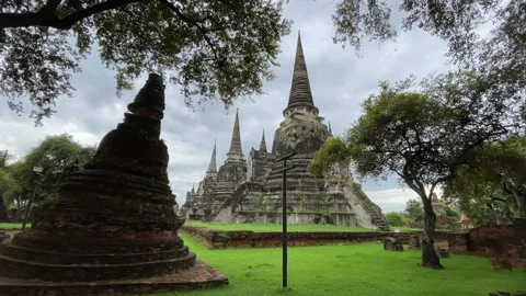 Wat Phra Si Sanphet Stock-Footage 208101321