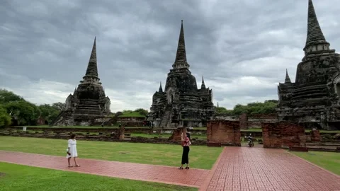 Wat Phra Si Sanphet Stock-Footage 208101553