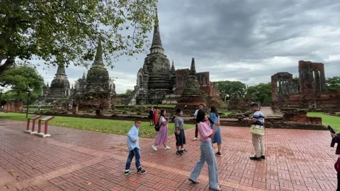 Wat Phra Si Sanphet Stock-Footage 208101560
