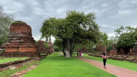 Wat Phra Si Sanphet Stock-Footage 208101569