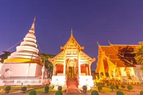 Wat phra singh Stock Photos