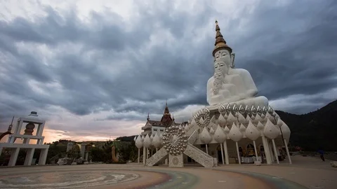 Wat Phra Thad Pha Son Kaew,Thailand Video stock 94220116