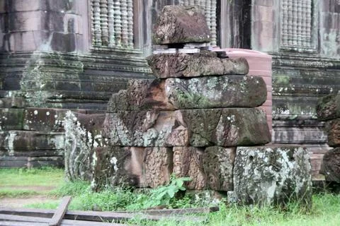 Wat phu in laos Stock Photos
