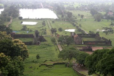 Wat phu in laos Stock Photos