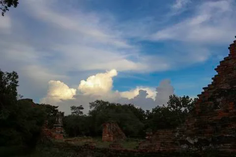 Wat Phutthai Sawan Stock Photos
