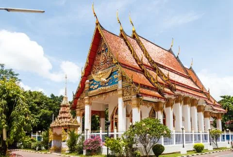 Wat Putta Mongkon Stock-Fotos