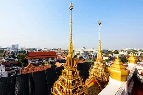 Wat Ratchanatdaram, Bangkok Stock Photos