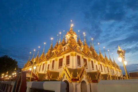 Wat Ratchanatdaram . Stock Photos