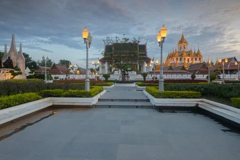 Wat Ratchanatdaram . Stock Photos