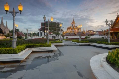Wat Ratchanatdaram Stock Photos