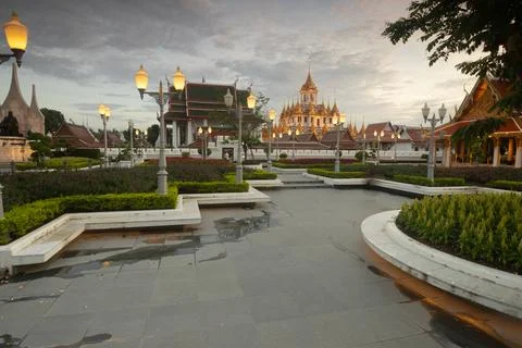 Wat Ratchanatdaram Temple . Stock Photos