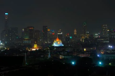 Wat Saket Stock Photos