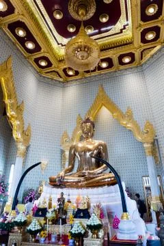 Wat Traimiit, temple Stock Photos