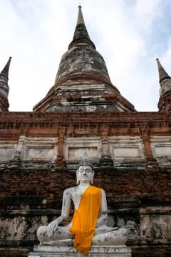 Wat Yai Chaimongkhon Stock Photos