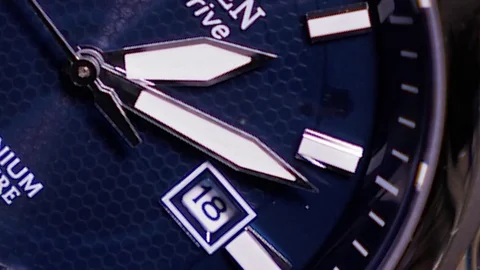 Watch &amp; Clock Time lapse Video Video stock 83570387