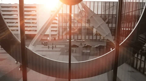 Watch clock. time timing. tempo speed rush hectic. people city urban. time lapse Stock Footage 33824157