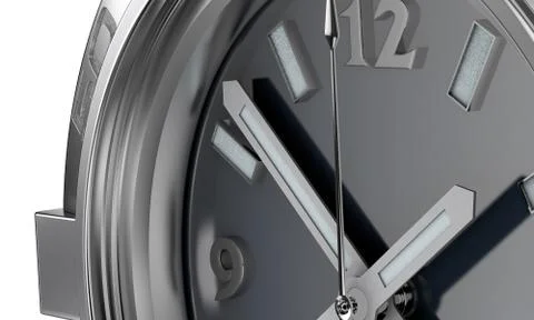 Watch Close Up Stock Illustration