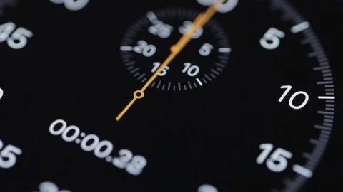 Watch Counting with black screen, starting from zero Stock Footage 76018070