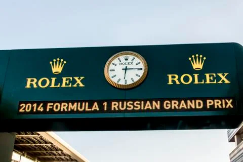 Watch formula one. Stock Photos