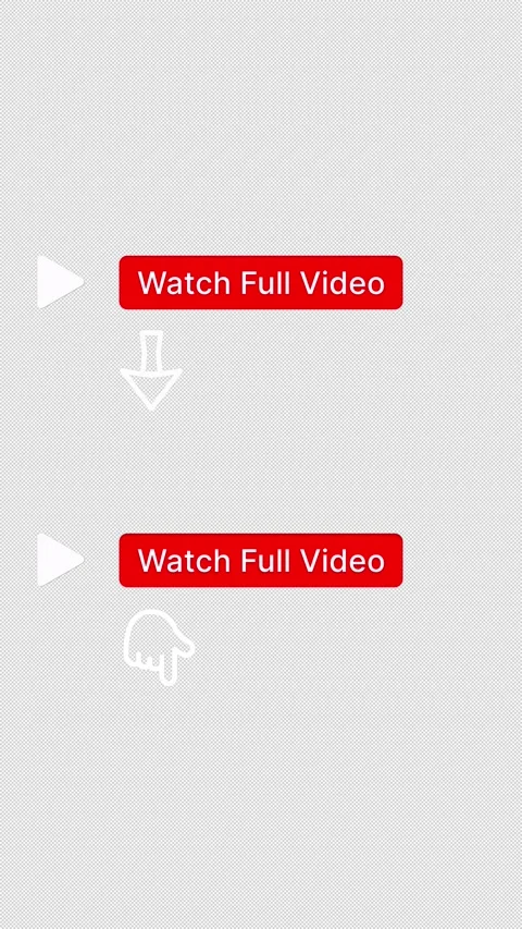 Watch Full Video CTA Animation Pack with Arrow and Hand | Vertical 4K Stock Footage 327652316