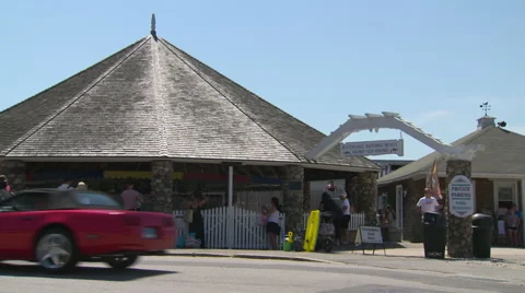 Watch hill, ri, carousel Stock Footage 41072986